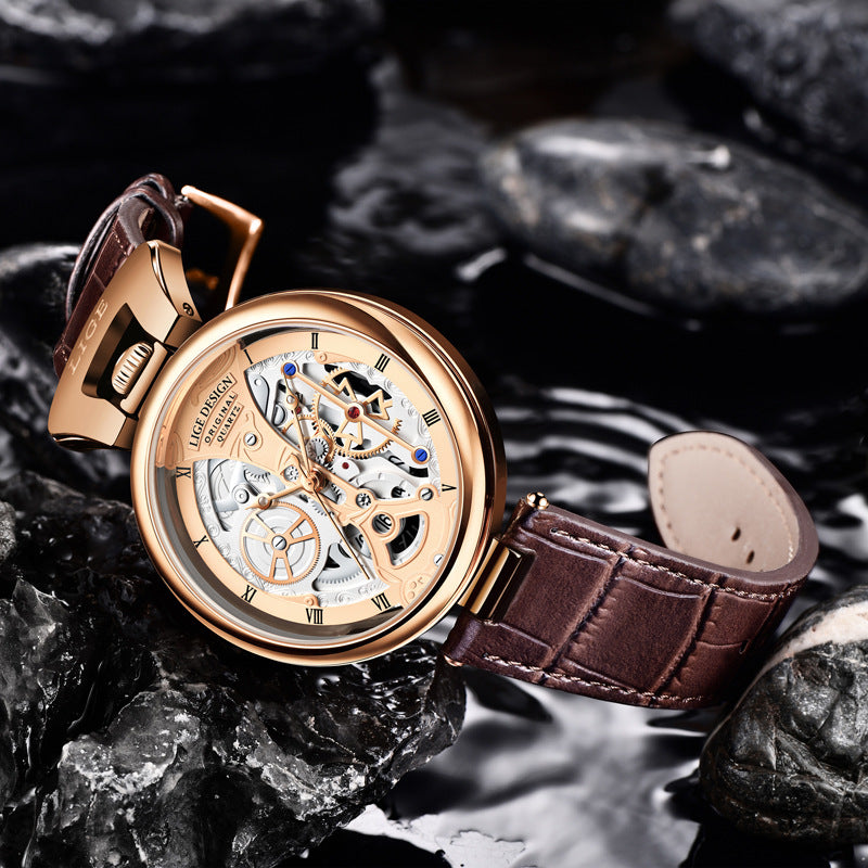 Montre-bracelet étanche pour homme