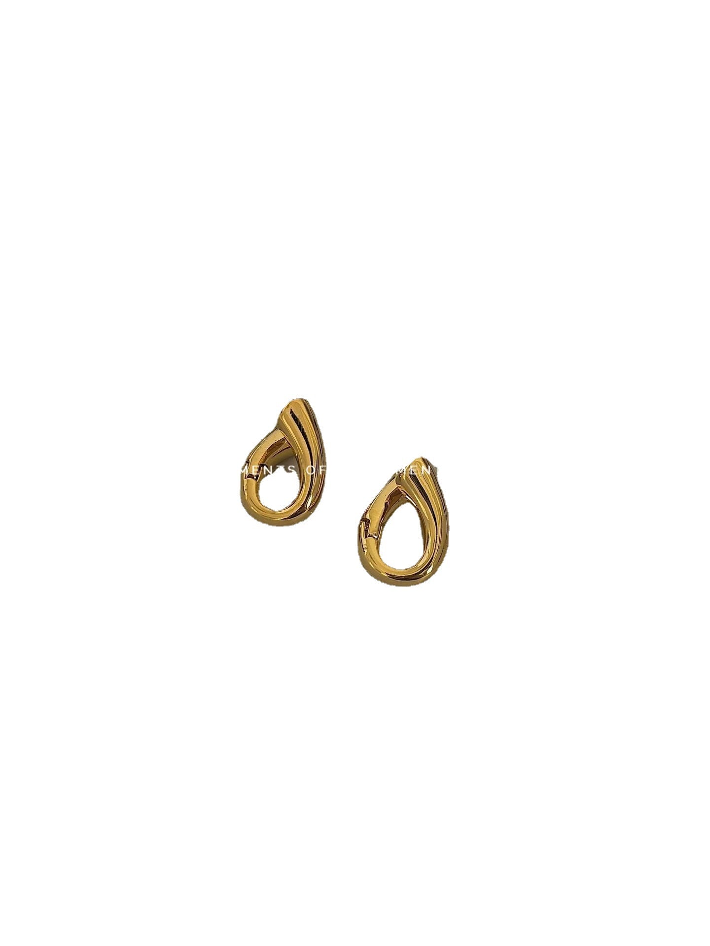 Heart-shaped Buckle Niche Design Earrings Jewelry/Accessories