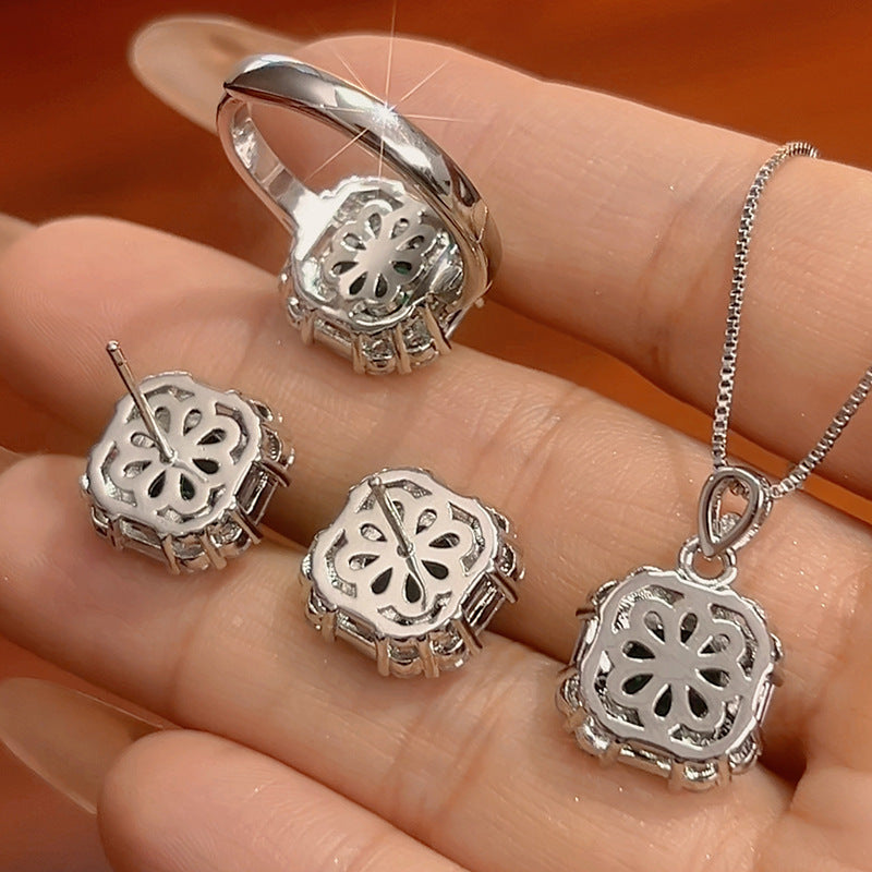 Minority Simple Fashion Gold-plated Copper Jewelry Suit Jewelry/Accessories