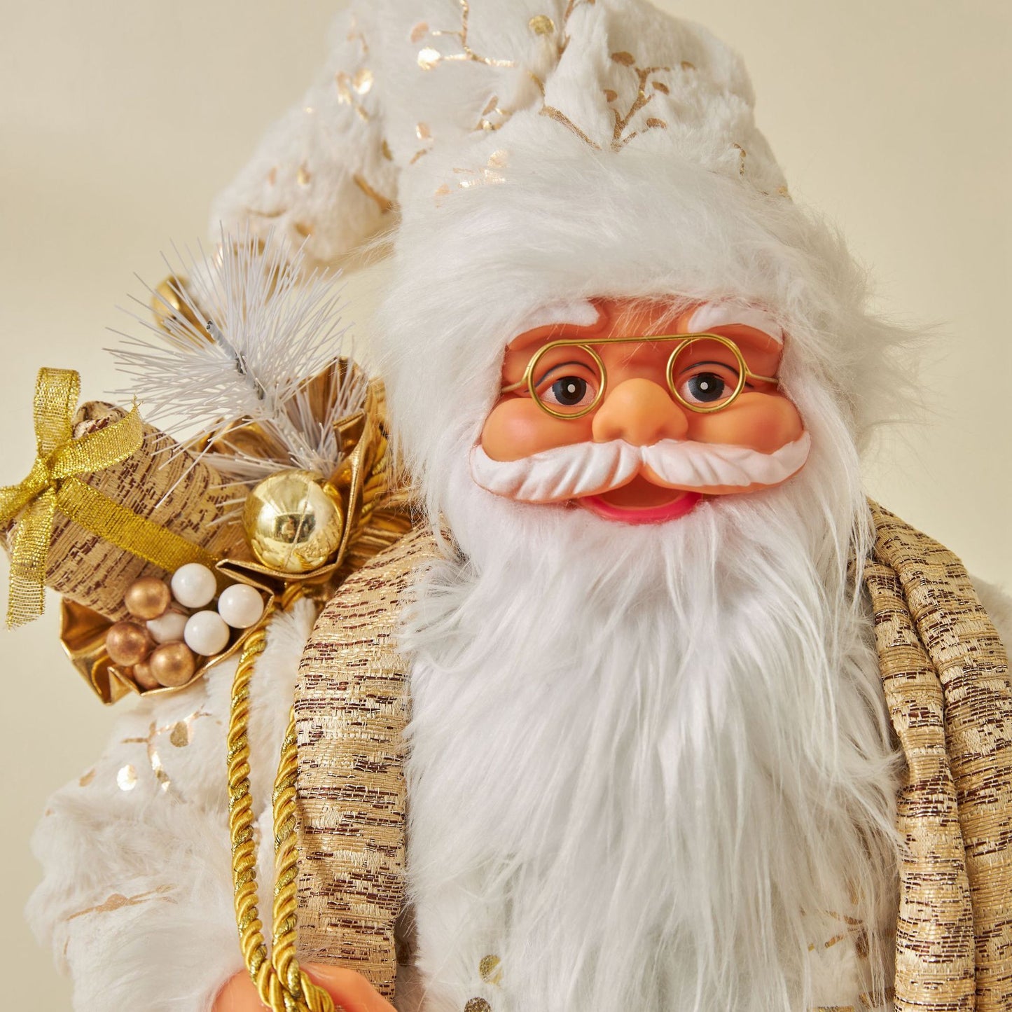Golden Santa Claus Ornaments Home Decorations
