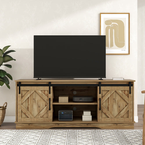 Meuble TV en panneaux de particules