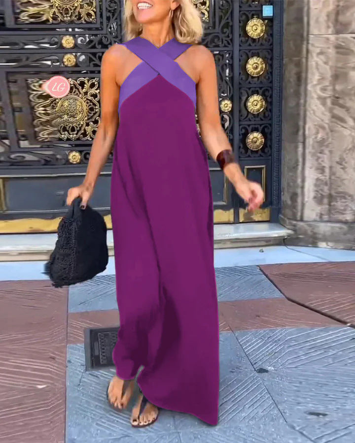 Women's Cross Beauty Back Dress Women's Garments Apparel / Clothing