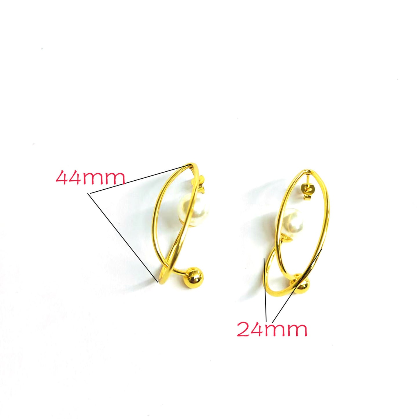 Stainless Steel Cool Ins French Fashion Earrings Jewelry/Accessories
