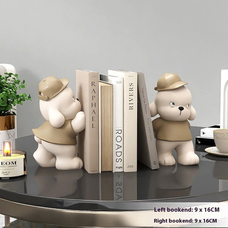 Modern Home Creative Cartoon Bookend Home Ornaments