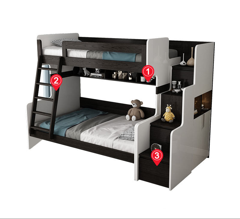 Simple Multi-function High And Low Bed Double Bed Furniture