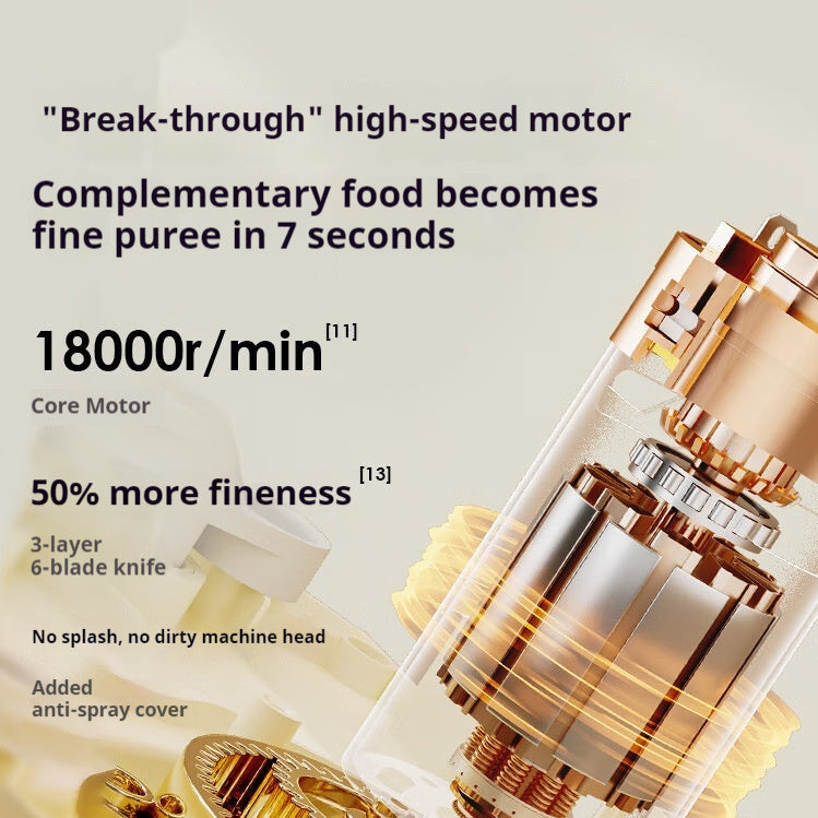 Stewing And Stirring Integrated Multifunctional Baby Cooking Machine Appliances Home Essentials