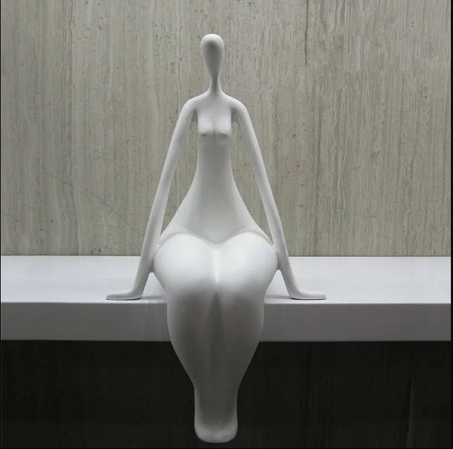 Creative TV Cabinet Character Decoration Sculpture Crafts