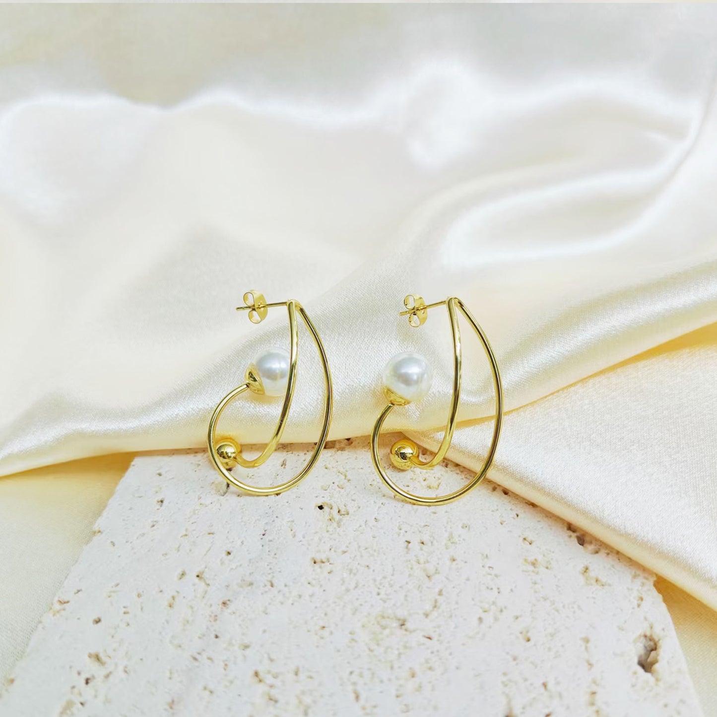 Stainless Steel Cool Ins French Fashion Earrings Jewelry/Accessories