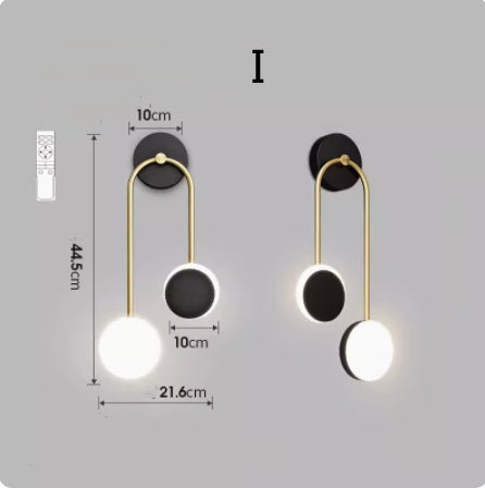 Wall Lamp, Bedside Lamp, Free Wiring Aisle Lamp Lighting Home Essentials