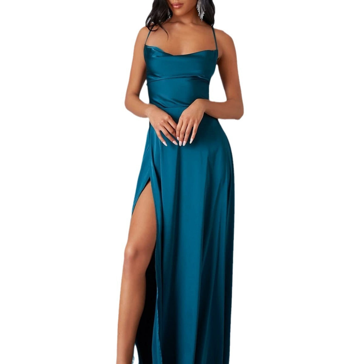 New Sexy Slimming Slim Fit Backless Waist-tight Dress Women's Garments Apparel / Clothing
