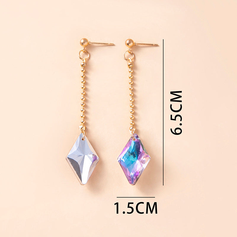 Anime Hunter X Hunter Kurapika Diamond Long Earrings Jewelry/Accessories