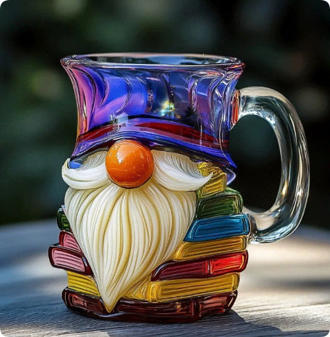 Painted Book Coffee Cup Unique Book Stacking Coffee Cup Home Ornaments