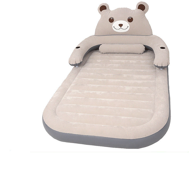 Elevated Household Double Automatic Cartoon Air Bed Furniture