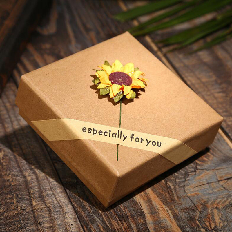 You Are My Sunshine Sunflower Necklace Women Men Jewelry/Accessories