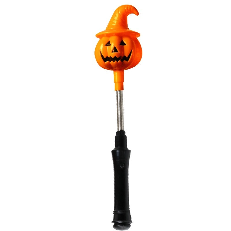 Halloween Decoration Pumpkin Lamp Children's Toy Hand Stick Props Home Ornaments