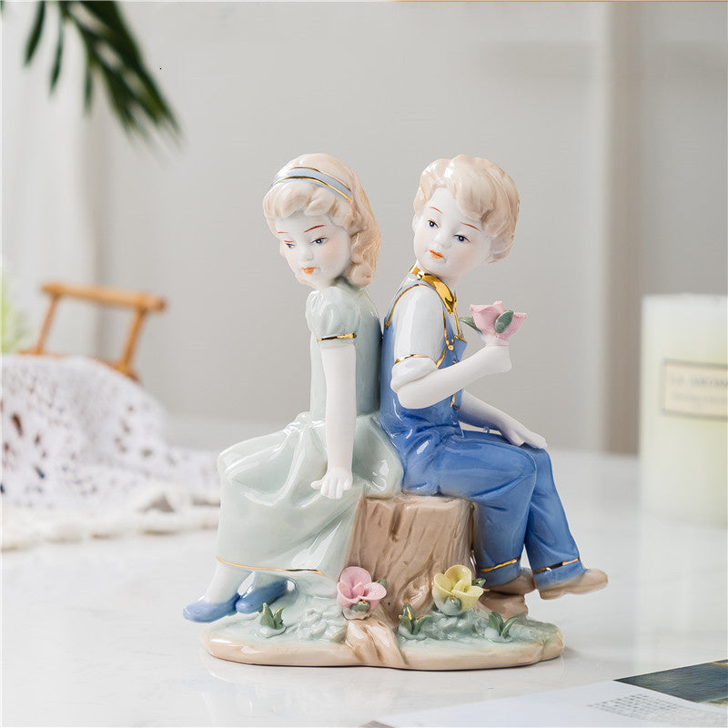 Ceramic Figures Home Decoration Handicraft Home Ornaments