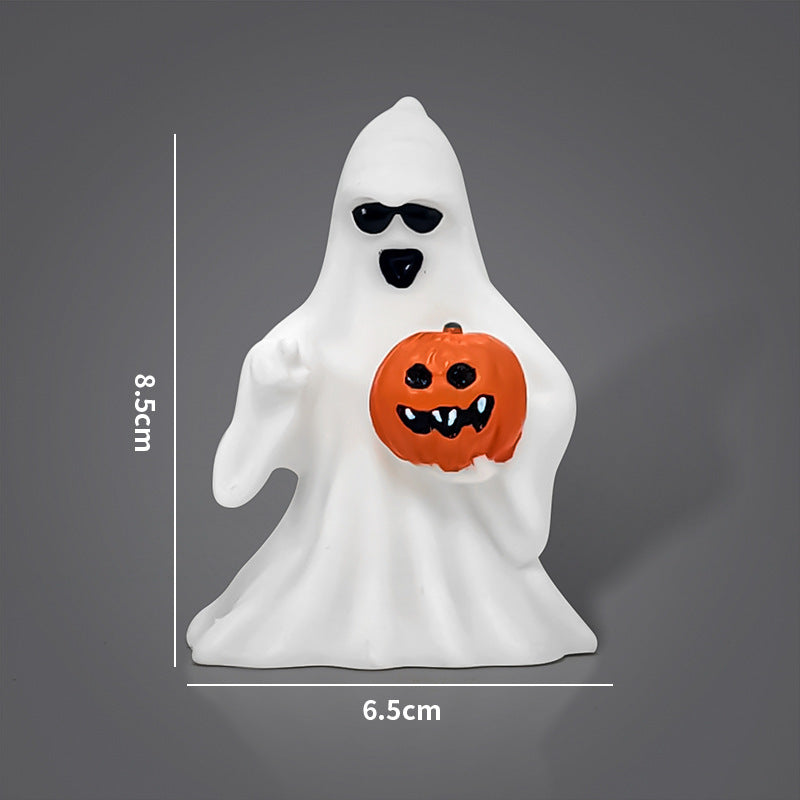 Halloween Middle Finger Love Ghost Home Ornaments
