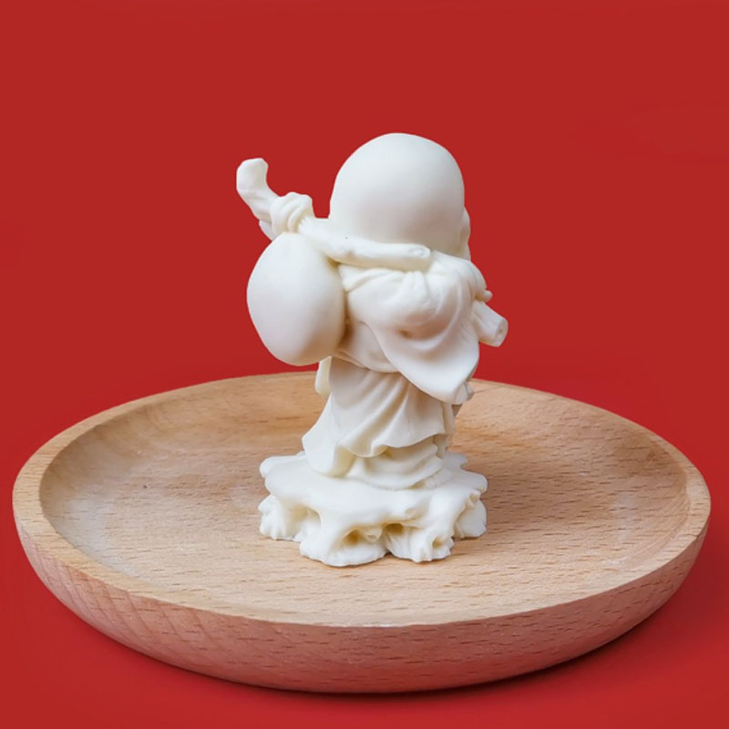 Cute Ornament Model Buddha Statue Ornament Plaster Home Ornaments