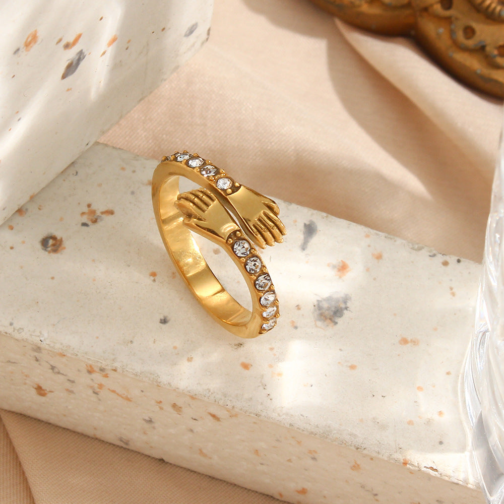 Amaryllis Exquisite Gold Ring Jewelry & Accessories
