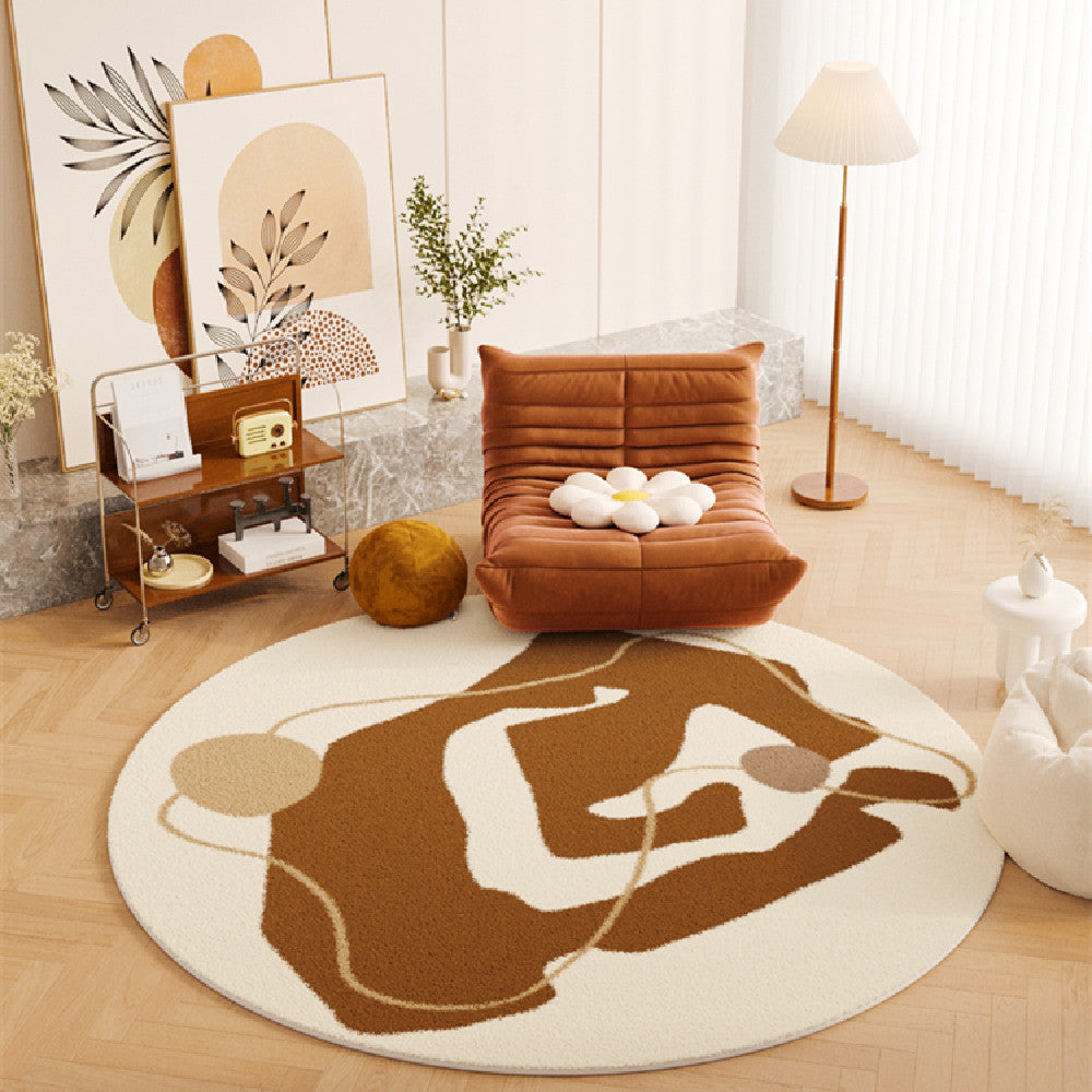 Coiffeuse, couverture de chevet, tapis de sol en imitation laine