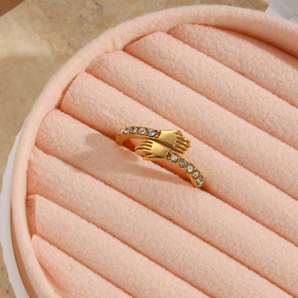 Amaryllis Exquisite Gold Ring Jewelry & Accessories