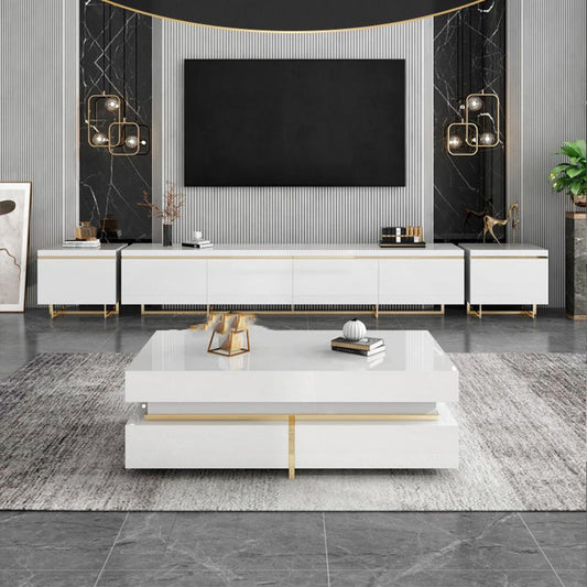 Modern Minimalist Multifunctional Coffee Table TV Cabinet Furniture