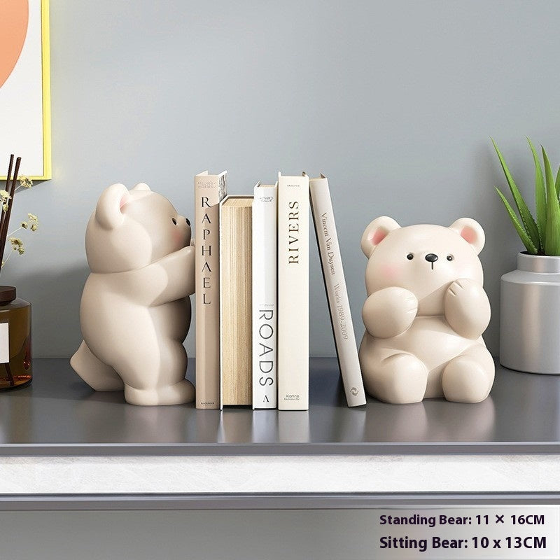 Modern Home Creative Cartoon Bookend Home Ornaments