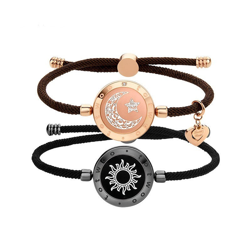 Bracelet couple intelligent Sun-Moon