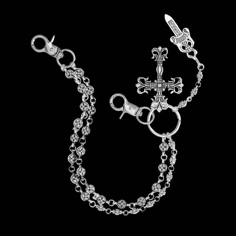 Cross Retro Style Double-layer Chain Jewelry & Accessories