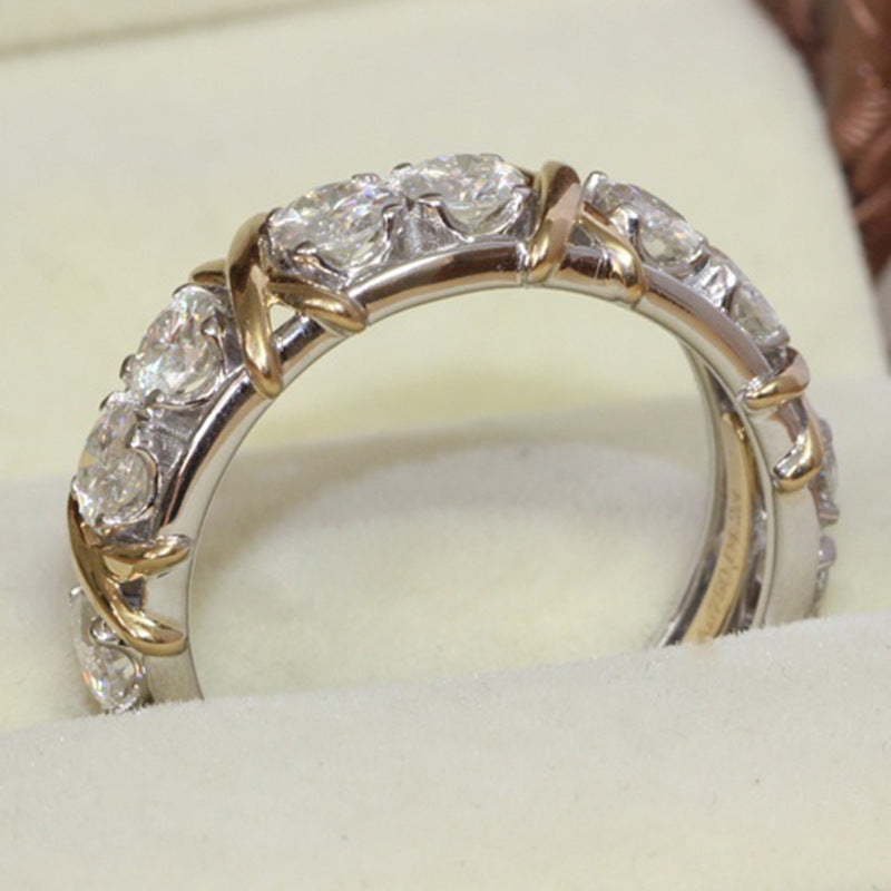 Cross Jewelry Zircon Ring For Women Jewelry/Accessories