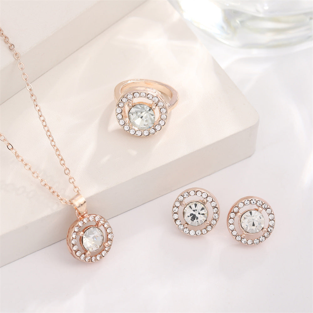 Pearl Butterfly Jewelry Set Drip Oil Jewelry & Accessories