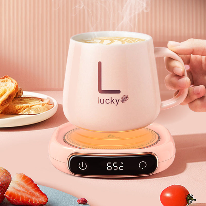 Milk Heating Insulation Base Desktop Digital Display Warming Pad appliances Home Essentials