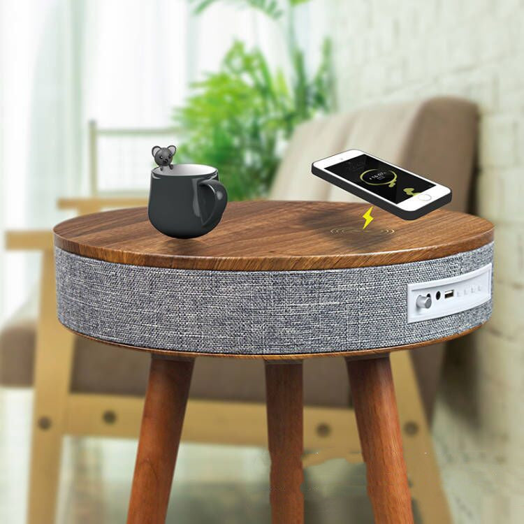 Home Bluetooth Audio Wireless Charging Coffee Table Furniture