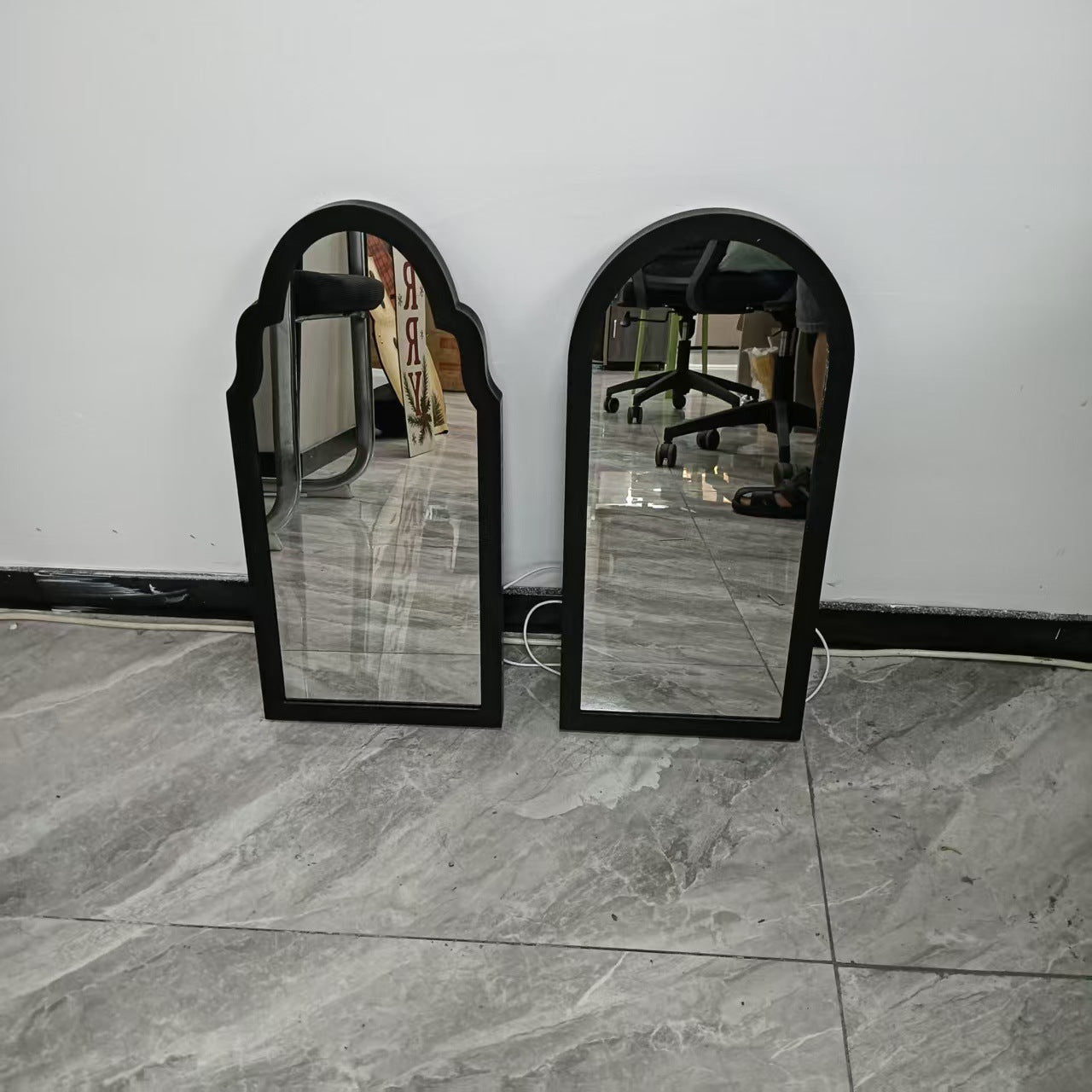 Ghost Holographic Mirror Halloween Decoration Home Ornaments