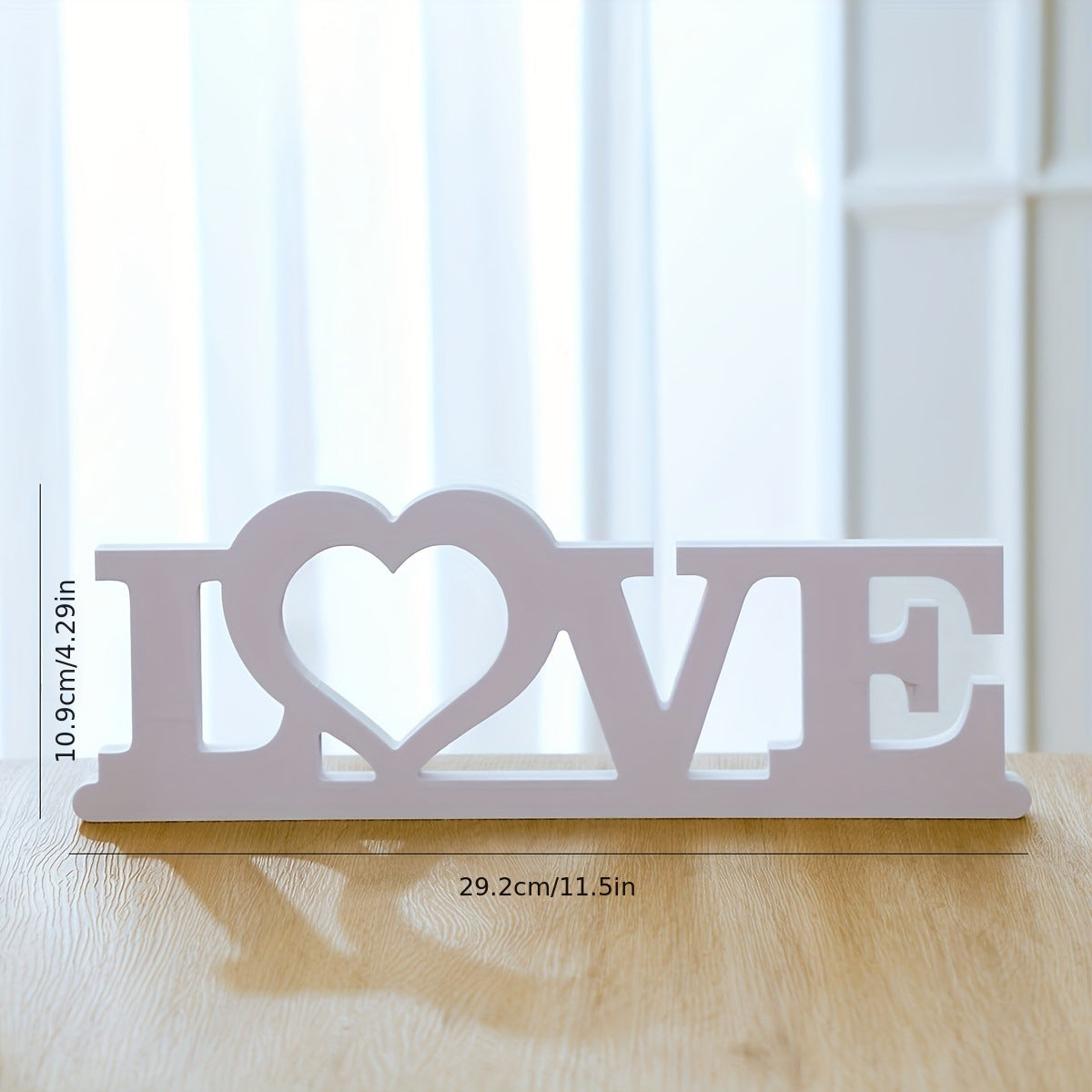 HOME LOVE Letter White HOME Art Decoration Home Ornaments