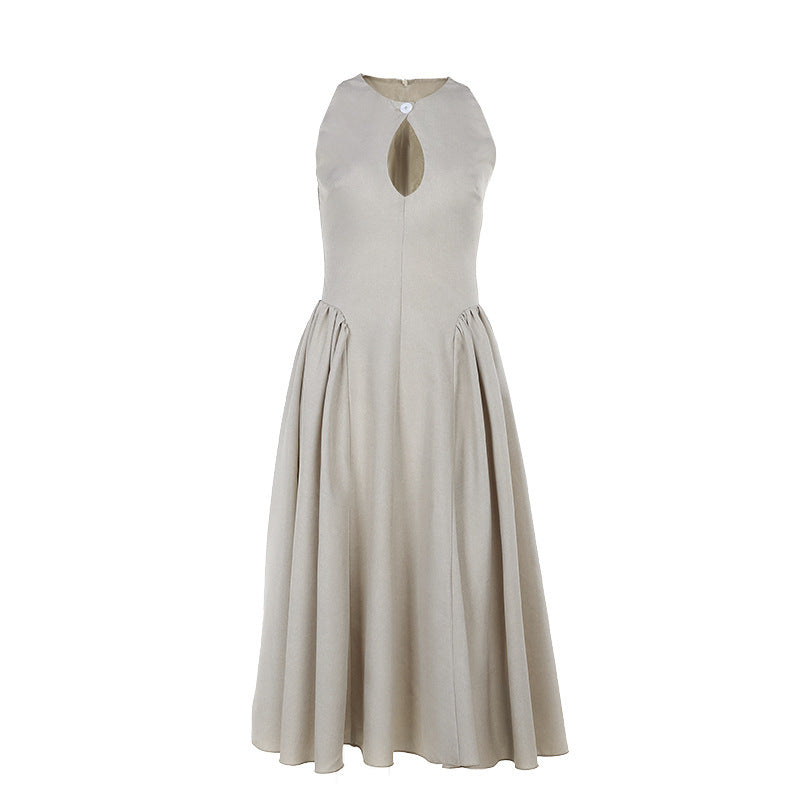 Women's Summer Fashion Hollowed-out A- Line Dress Women's Garments Apparel / Clothing
