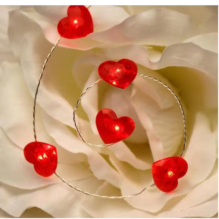 Love Rose Decorative Lamp – Holiday Ambience Light for Valentine's Day, Wedding, Anniversary & Home Decor