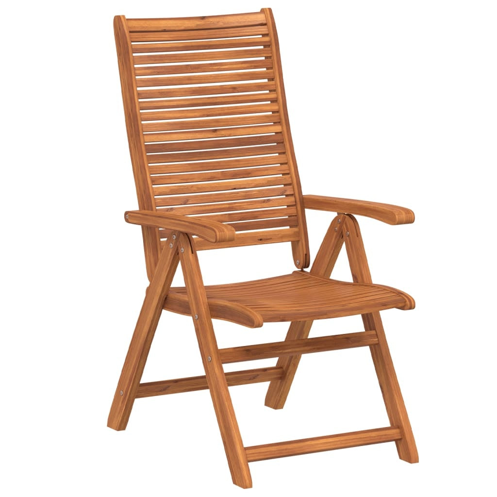 vidaXL Scaune grădină rabatabile 8 buc. 56x72x107 cm lemn masiv acacia