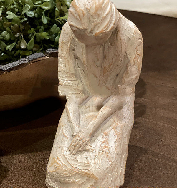 Wood Like Home Decoration Resin Ornaments