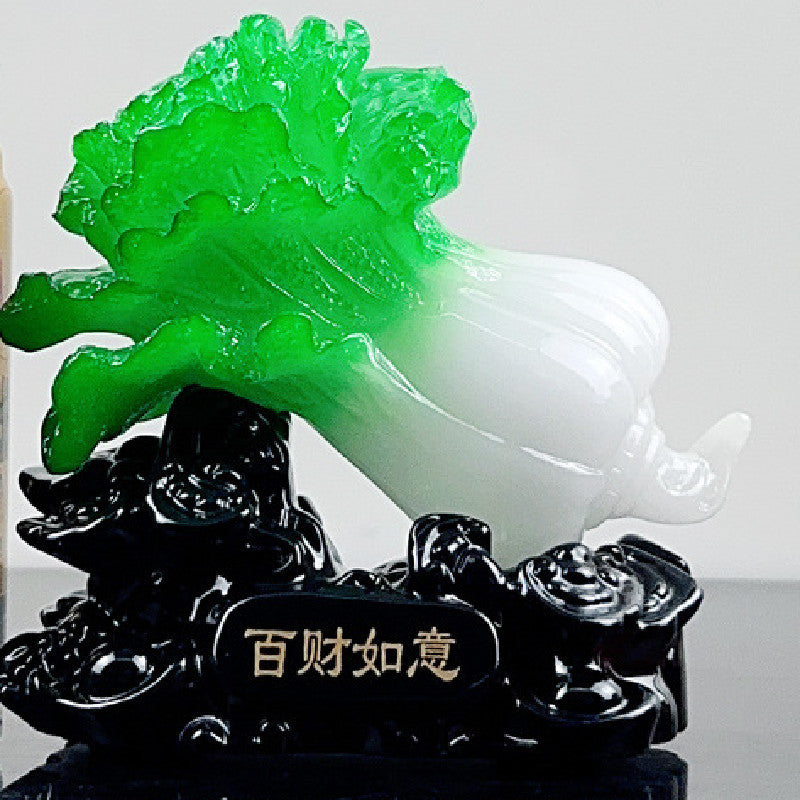 Home Fashion Personalized Jade Cabbage Ornaments