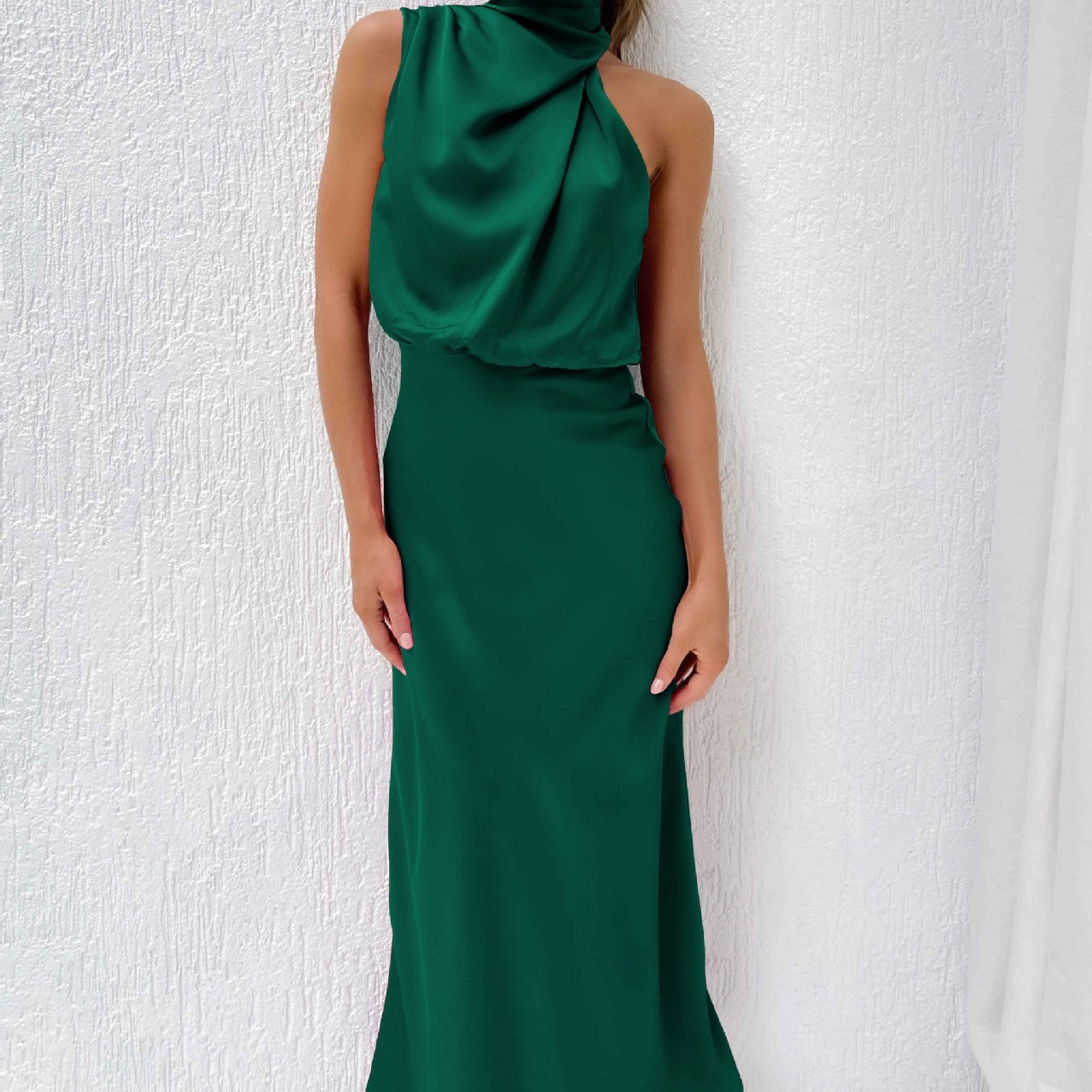 Summer Sleeveless Dress Ins Fashion Elegant Evening Party Club Clothing For Women's Garments Apparel / Clothing