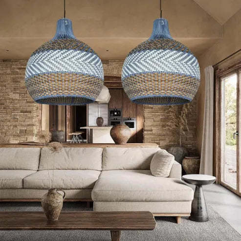 Hotel Restaurant Bamboo Lamp Corridor Lamp Handmade Lamp Lighting Home Essentials