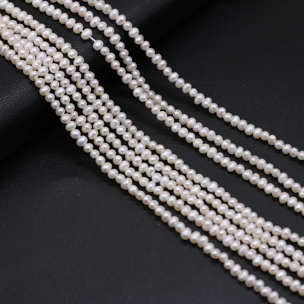 Natural Freshwater Pearl Nearly Circular 3A Punch Jewelry/Accessories