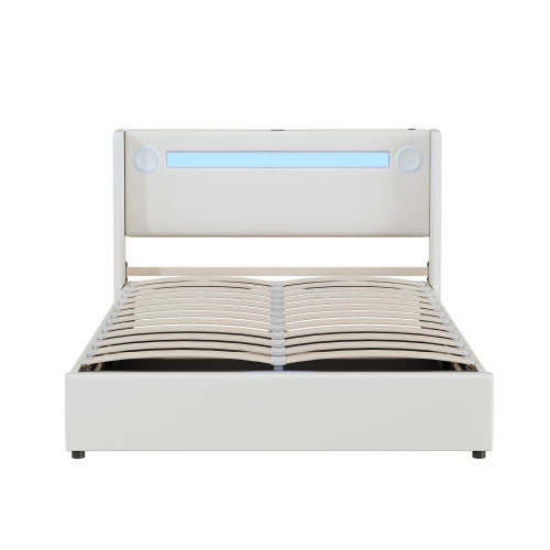 Fiberboard Double Bed 160cmx200cm Furniture