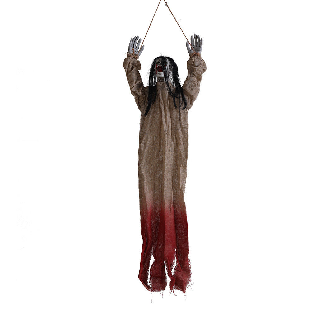 Halloween Decoration Hanging Ghost Haunted House Secret Room Layout Props Home Ornaments