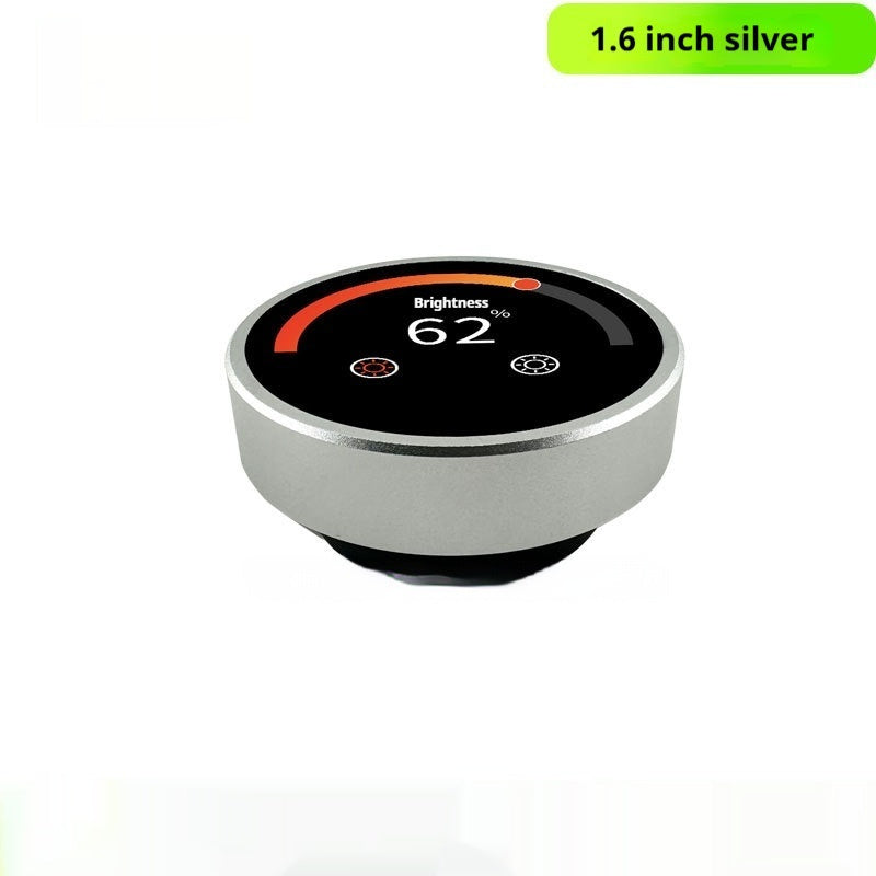 Knob Screen Round Display Small Household Appliances Central Control Audio Aluminum Alloy Home Essentials