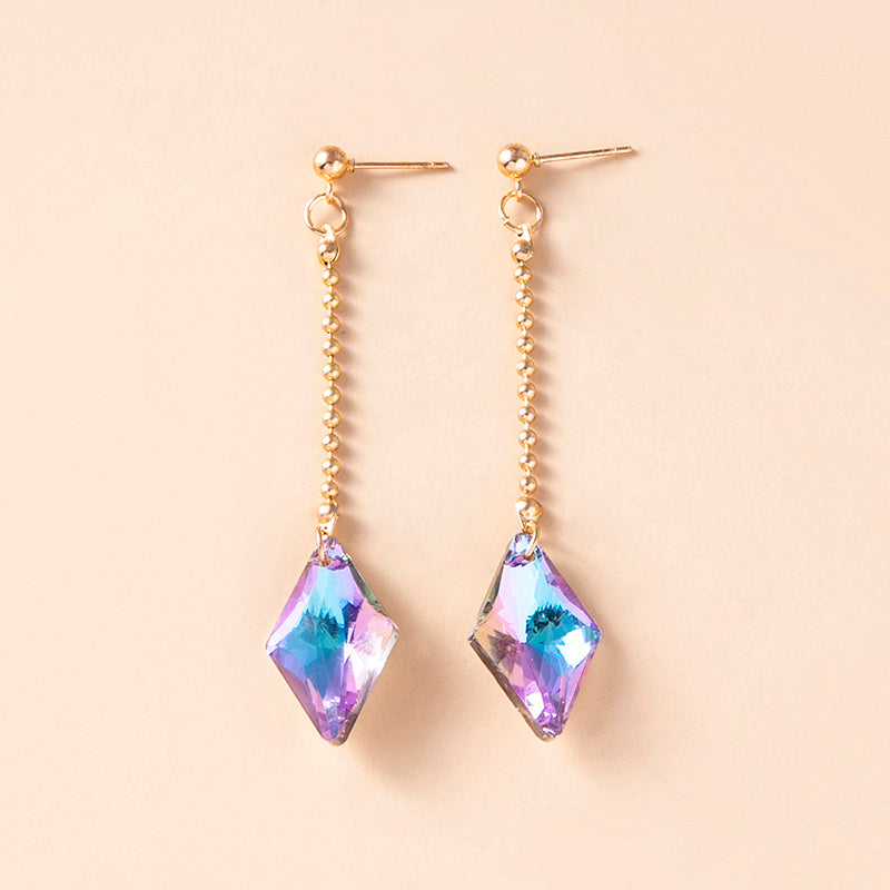 Anime Hunter X Hunter Kurapika Diamond Long Earrings Jewelry/Accessories