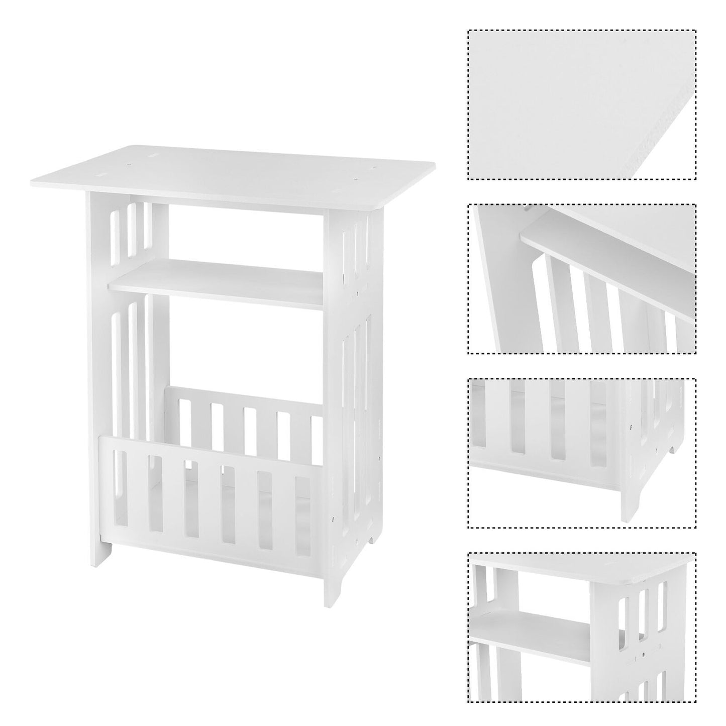 Small Bedside Table Cabinet Side Coffee Table Bedside Table Storage Rack Furniture