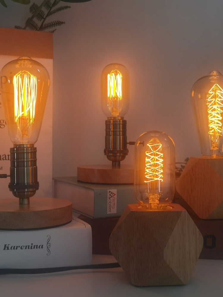 Edison Vintage Bulb Small Night Lamp Japanese Atmosphere Lighting Home Essentials