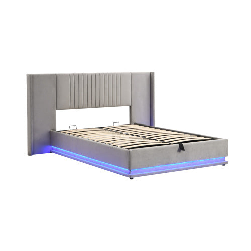 Fiberboard Double Bed Furniture